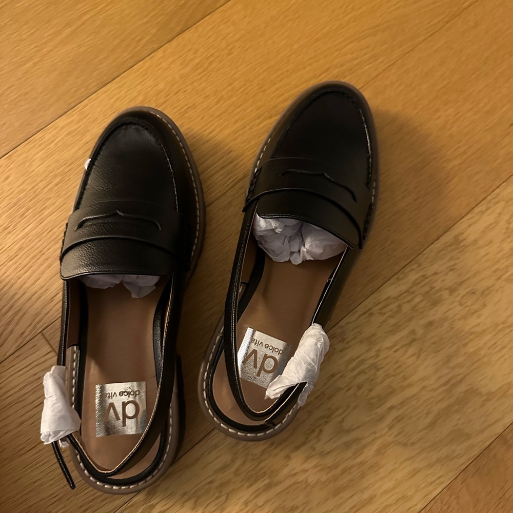 NWT Dolce Vita sling-back loafers